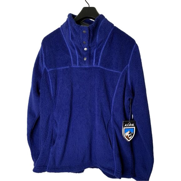 KUHL Avalon Fleece blue cobalt women's size XL - Picture 1 of 9